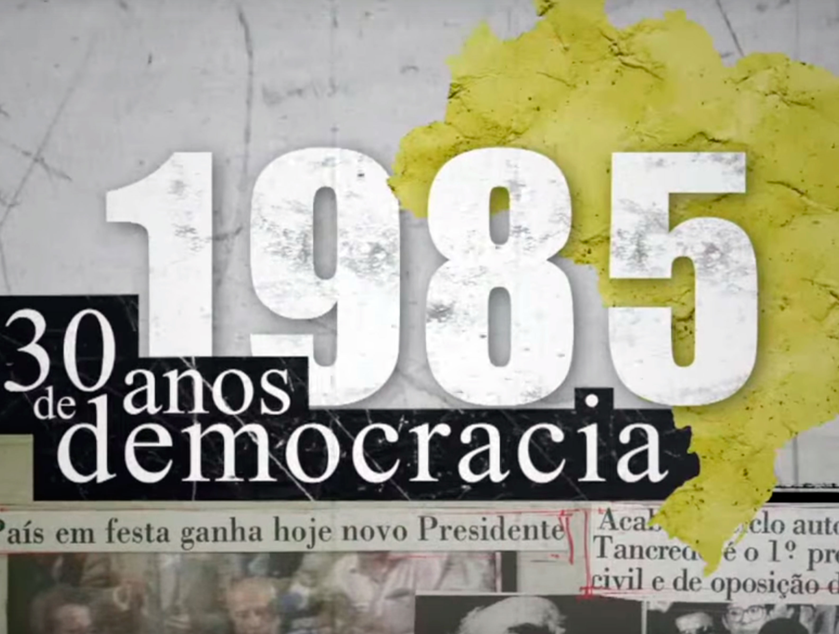 Nova série da UNIVESP TV sobre os 30 anos de democracia