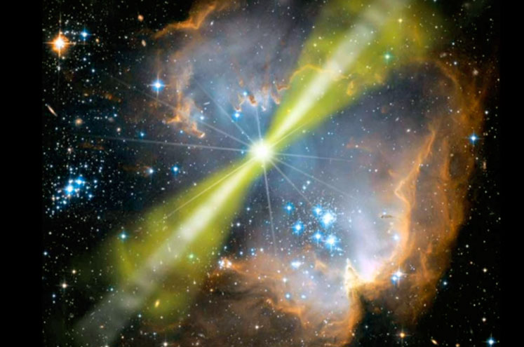 Surtos de raios gama 