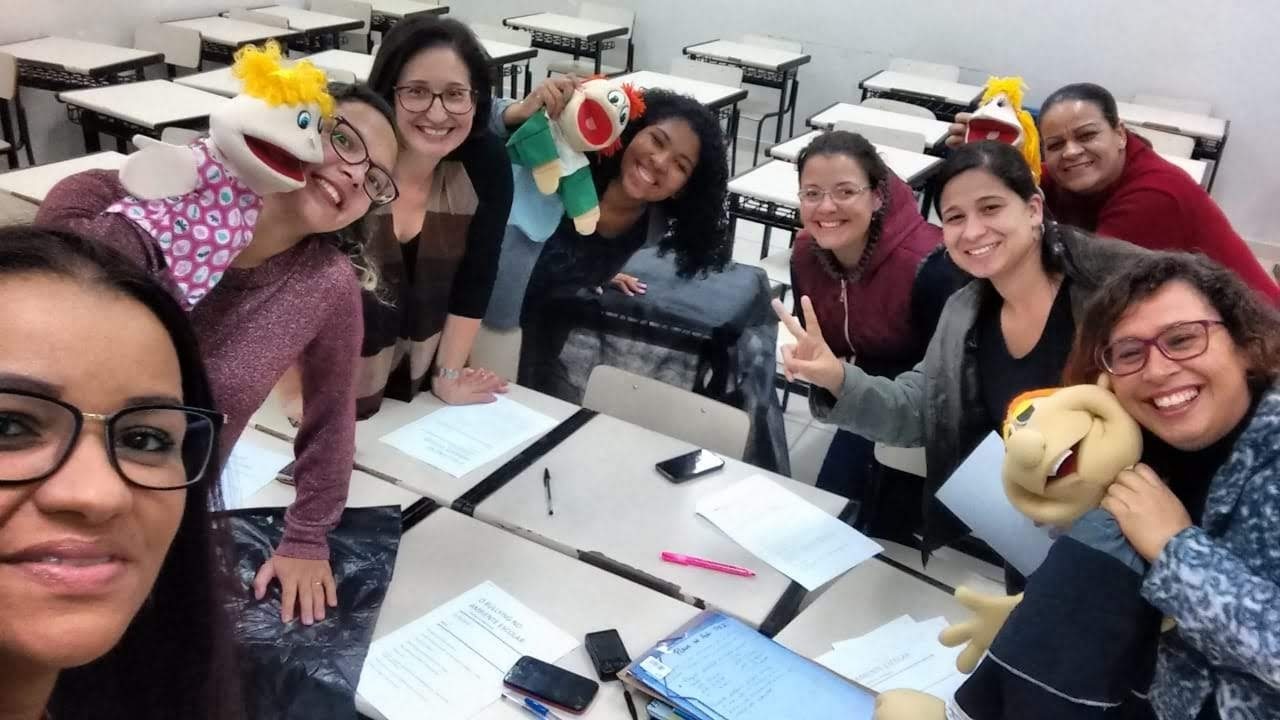 Alunas de Pedagogia do polo de Poá dizem não ao bullying