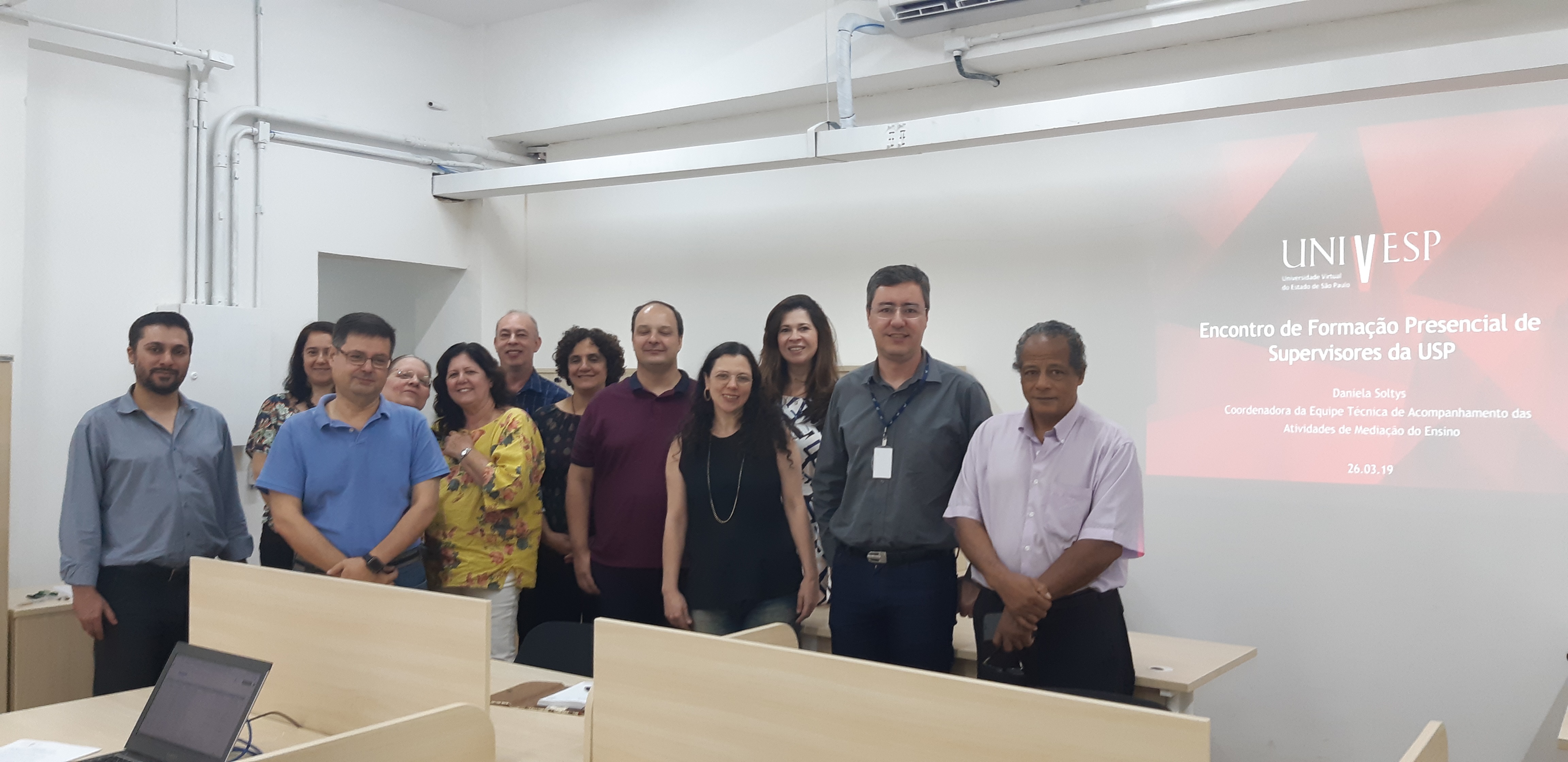 Equipe de mediação da Univesp promove capacitação para supervisores da USP