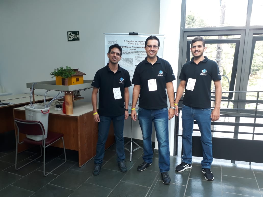 Alunos do polo Pacaembu participam do Simpósio de Engenharia, Gestão e Inovação 2019