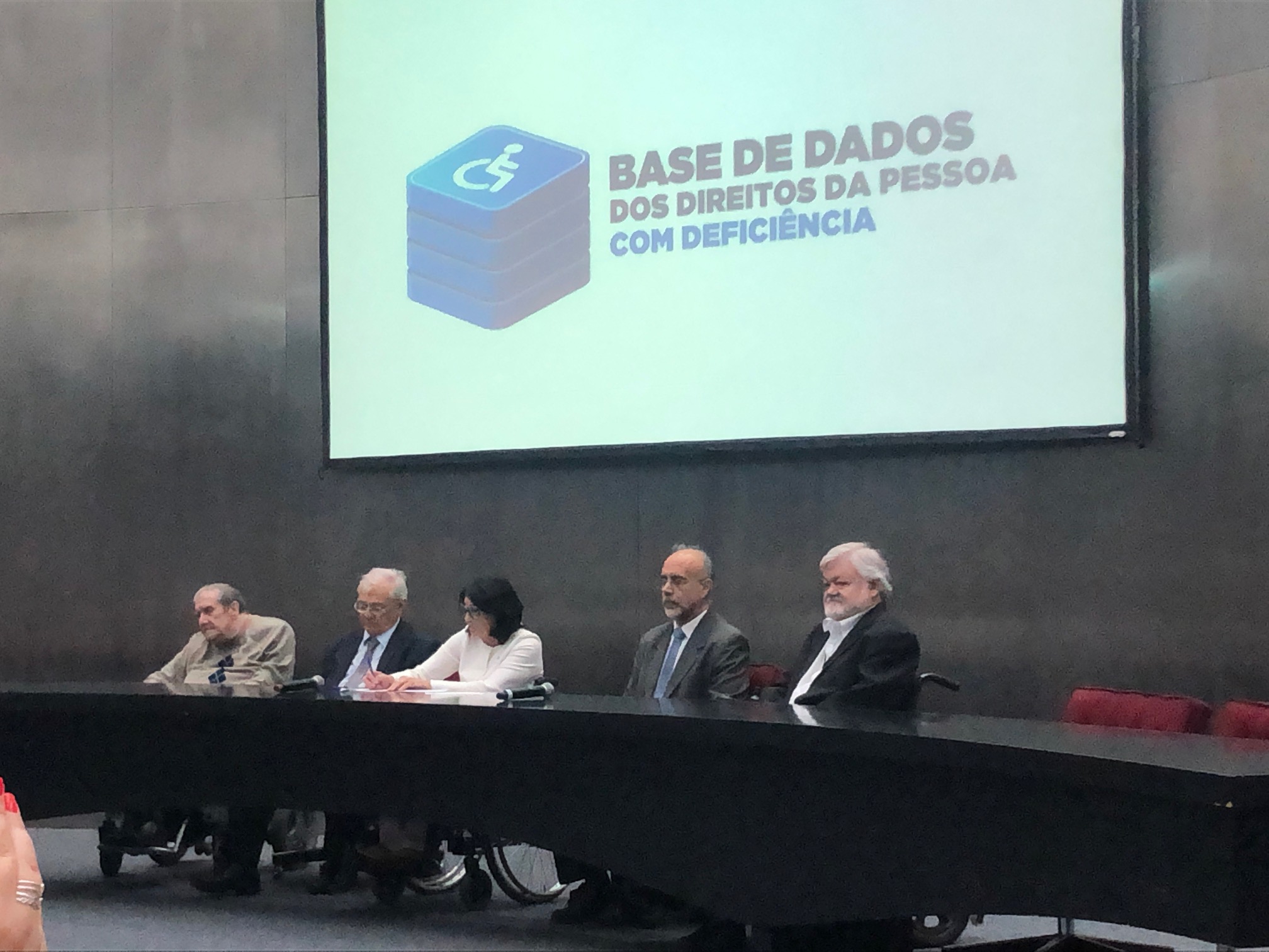 Presidente da Univesp participa do lançamento da plataforma de dados sobre pessoas com deficiência