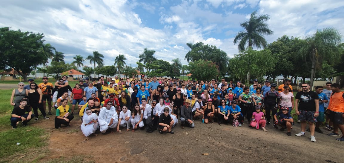 Alunos do polo de Borborema promovem 1º Pedal e Caminhada Literária no município