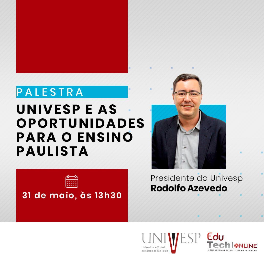 Univesp participa do Congresso EduTech’20