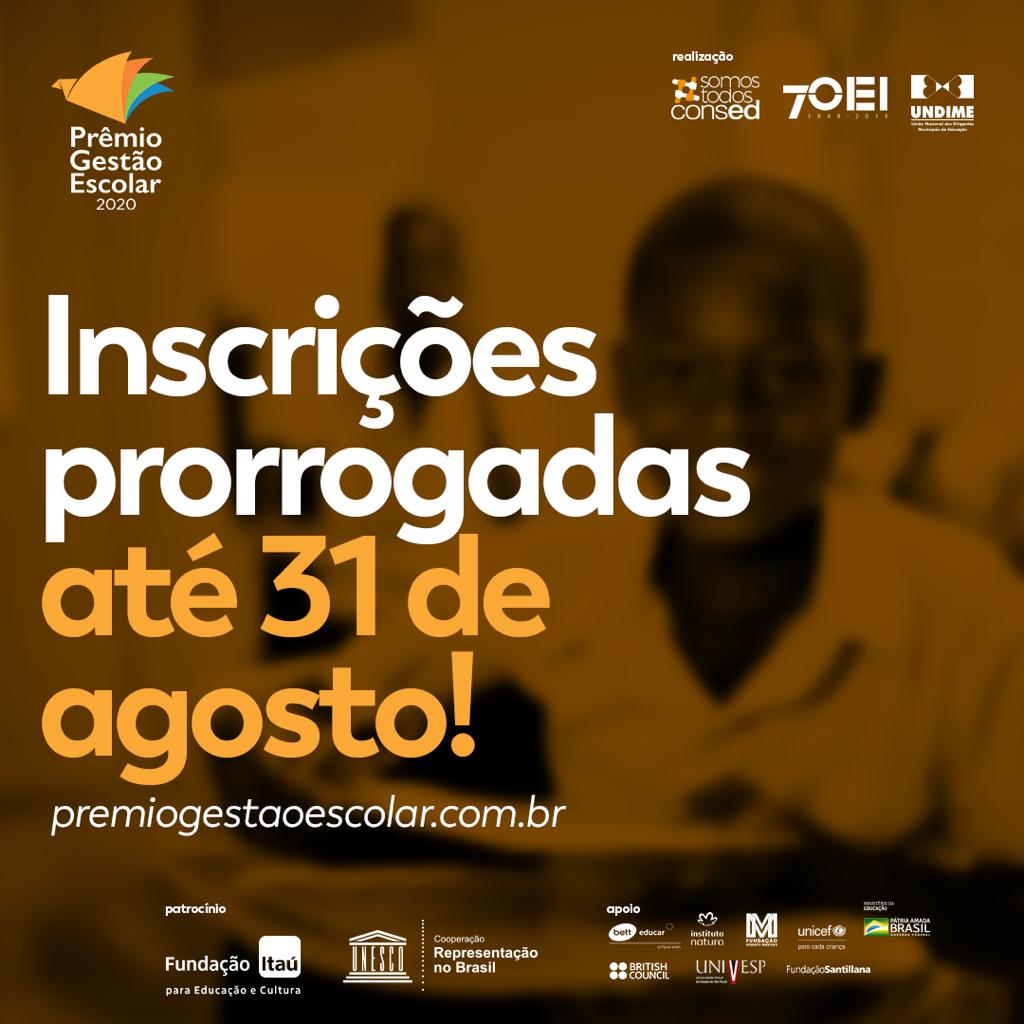Prêmio Gestão Escolar 2020