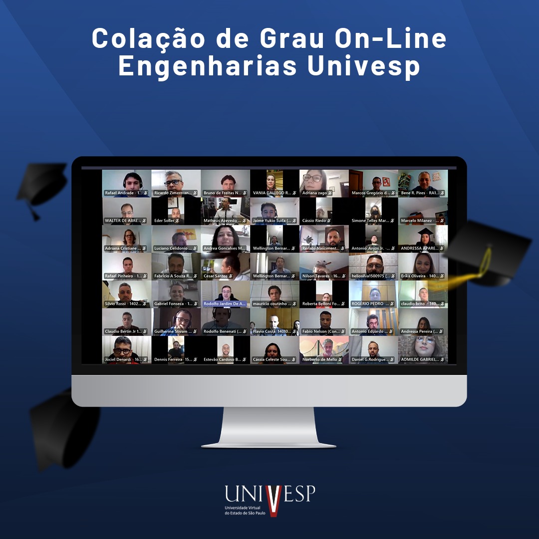Univesp faz nova colação de grau das turmas de Engenharias 