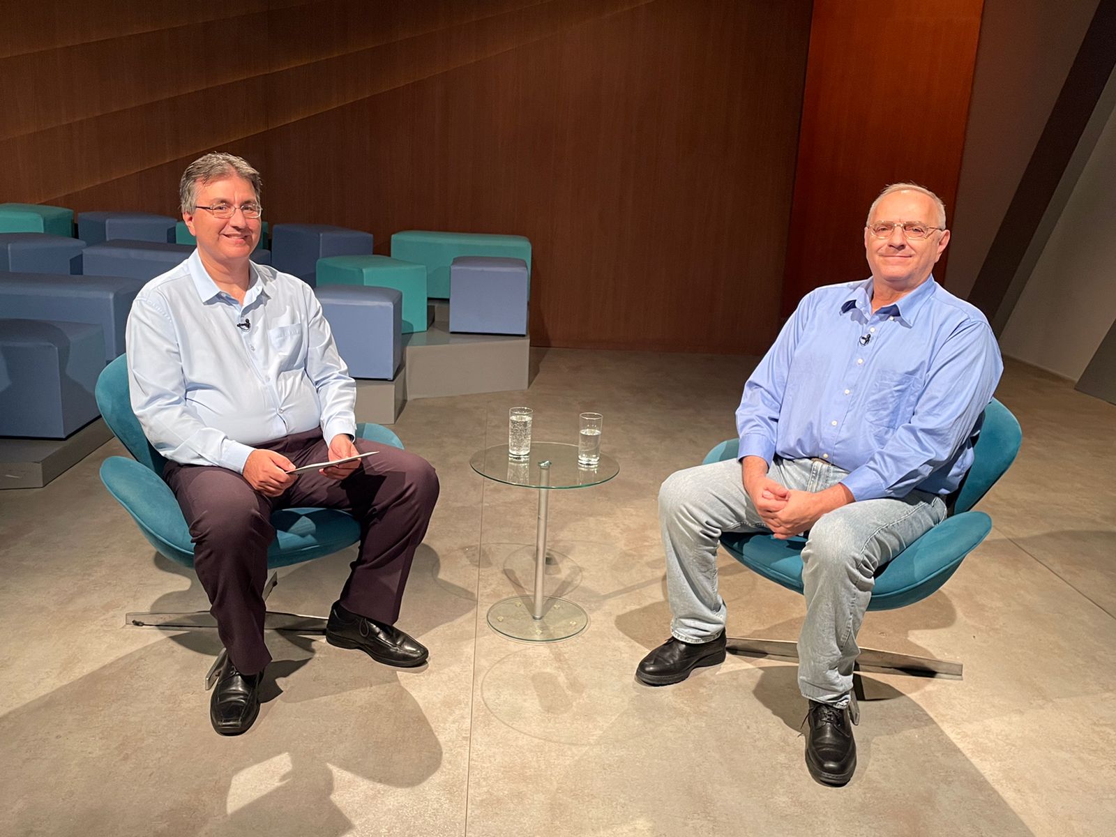 Presidente da ABED participa de gravação na Univesp TV 