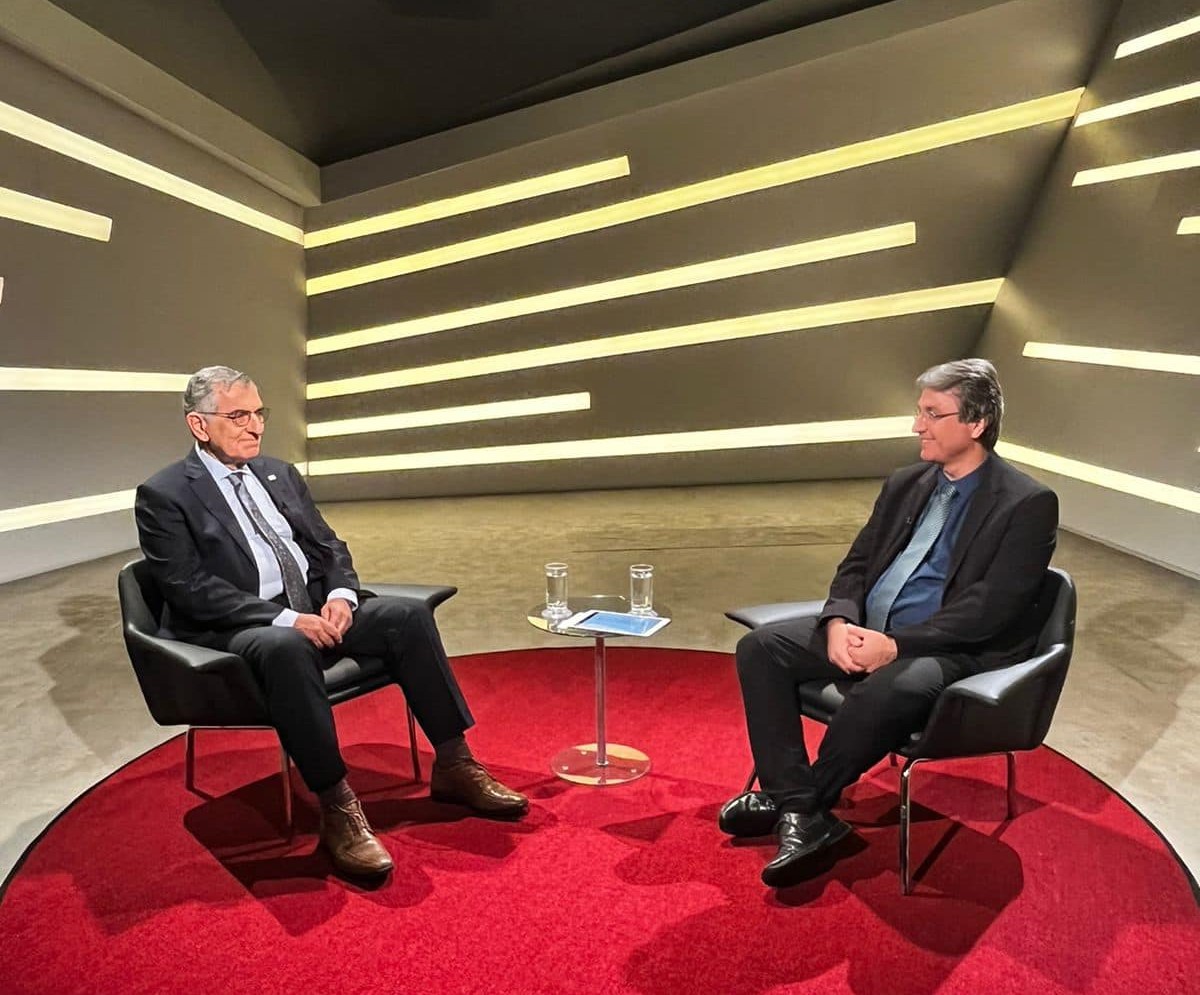 Secretário Vahan Agopyan participa de gravação do Open Univesp