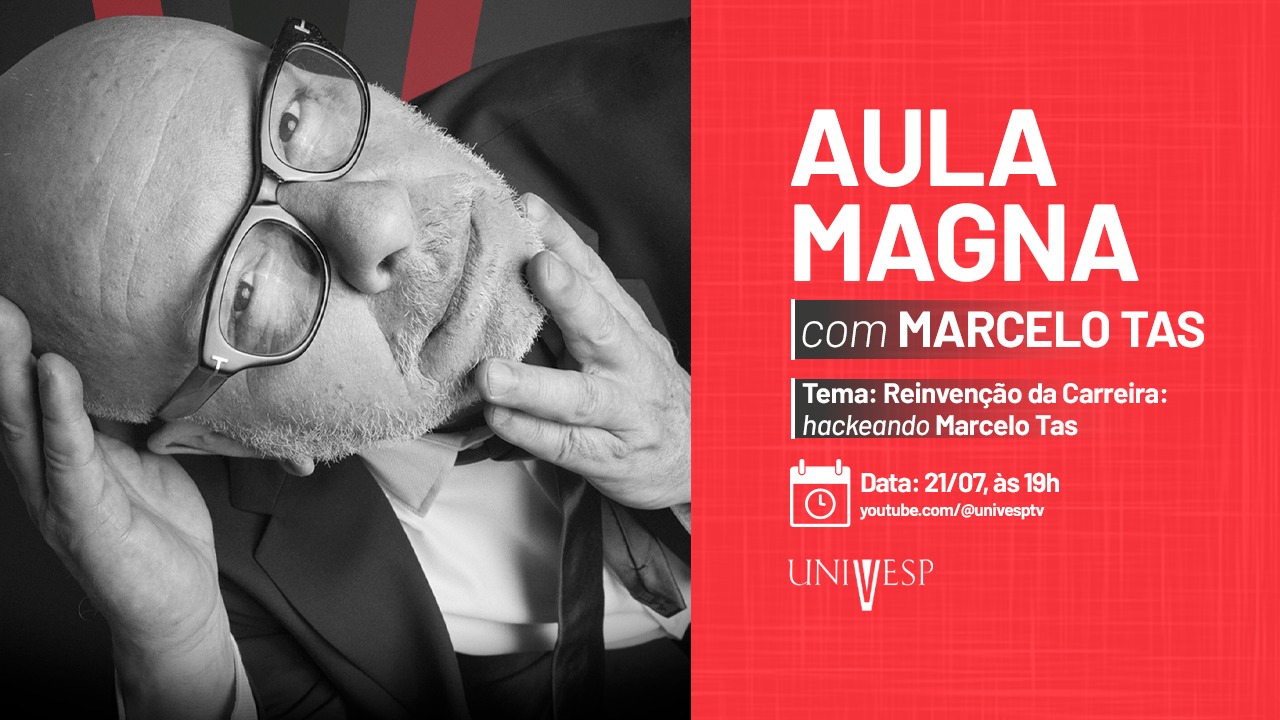 Univesp promove Aula Magna com Marcelo Tas